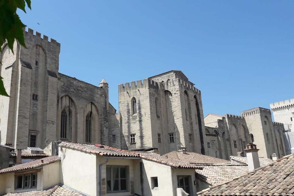 Renove, Vue Sur Palais Des Papes, Terrasse Et Wifi Troisieme Etage Apartment Avignon Exterior photo